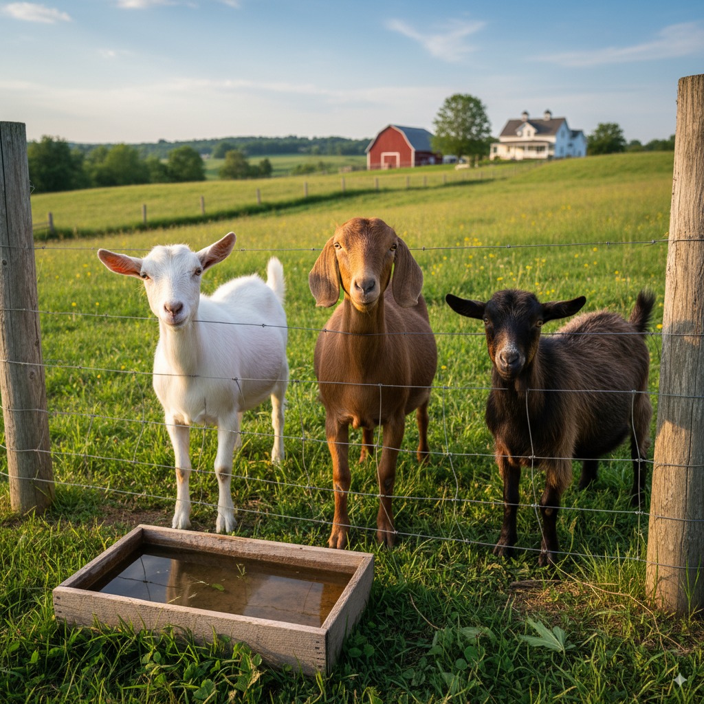 Healthy Goats